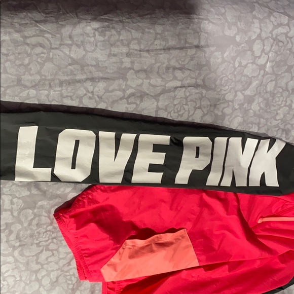 Pink victoria secret rain jacket - Picture 3 of 4